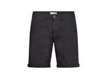 Shorts SOLID "Shorts SDLoras", Herren, Gr. XXL, N-Gr, schwarz, Obermaterial: 55% Leinen LI. 45% Baumwolle CO., Hosen Shorts