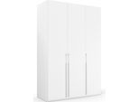 Drehtürenschrank RAUCH "Kleiderschrank Schrank Garderobe Wäscheschrank SKAT PURE", weiß (alpinweiß), B:151cm H:223cm T:63cm, Holzwerkstoff, Schränke, Drehtürenschrank, elegante Griffstangen und praktischer Innenausstattung MADE IN GERMANY