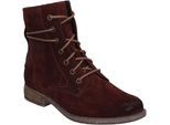 Stiefelette JOSEF SEIBEL "Sienna 70, carmin", Damen, Gr. 39, rot (carmin), Obermaterial: 100% Rindsleder Leather cow., Schuhe Stiefelette