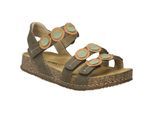Sandale JOSEF SEIBEL "Hannah 13, oliv-multi", Damen, Gr. 41, grün (oliv, multi), Obermaterial: 100% Rindsleder Leather cow., Schuhe Sandale