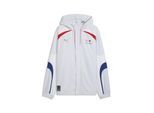 Trainingsjacke PUMA "BMW M MOTORSPORT Lifestyle Jacke Herren", Herren, Gr. XL, weiß (silber mist gray), Obermaterial: 100% Polyester. Futter: 100% Polyester. Seitentasche – Oben: 100% Polyester. Seitentasche – Unten: 100% Polyester, Jacken Trainingsjacke