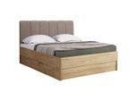 Boxxx Stauraumbett, Eiche Artisan, Holzwerkstoff, 2 Schublade(n) Schubladen, 140x200 cm, Schlafzimmer, Betten, Einzelbetten