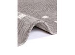 bonprix In- und Outdoor Teppich mit umlaufender Bordüre, grau