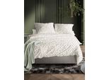 Bettwäsche IRISETTE "Tokio 8567", weiß, B/L: 135cm x 200cm, 1 Stk., 1 Stk., Mako-Satin, B/L: 80cm x 80cm, 2 Stk., Mako-Satin, Obermaterial: 100% Baumwolle, Bettwäsche, Bettwäsche, seidiger Glanz, besonders weich und hautschmeichelnd