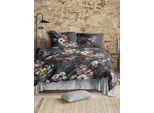 Bettwäsche IRISETTE "Zobel 8633", grau, B/L: 140cm x 200cm, 1 Stk., 1 Stk., Biber, B/L: 90cm x 70cm, 2 Stk., Biber, Obermaterial: 100% Baumwolle, Bettwäsche, Bettwäsche, samtig weich, leicht und wärmend