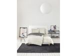 Wendebettwäsche ESPRIT "Grid", grau, B/L: 155cm x 220cm, 1 Stk., 1 Stk., Renforcé, B/L: 80cm x 80cm, 2 Stk., Renforcé, 100% Baumwolle, Bettwäsche, Wendebettwäsche, aus reiner Baumwolle und mit effekvoller Paspel
