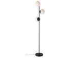 Nordlux Stehleuchte Lilly, Schwarz, Metall, Glas, 150 cm, Lampen & Leuchten, Innenbeleuchtung, Leuchten nach Räumen, Wohnzimmerlampen