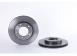 BREMBO Bremsscheibe COATED DISC LINE 09954511 302mm 28mm für KIA
