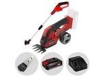 Einhell GE-CG 18/100 Li - Akku-Grasschere mit Schaft - 18V/2.5 Ah