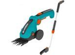 Gardena ComfortCut - Akku-Gras- und Strauchschere mit Teleskopstiel - 3.6V - 3Ah