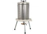 Enotecnica Pillan Garda - Hydropresse für Obst 80 L - Behälter aus Edelstahl
