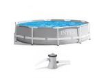Intex Prisma Frame 26702NP - Ø305x76 cm - Runder Pool + Filterpumpe