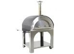 Pizza Holzofen für draußen Cibus INOX - Backfähigkeit: 5 Pizzen