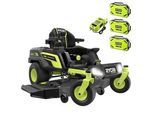 Ryobi ZTRX137 - Akku-Nullwendekreismäher - 72V/30Ah - 137cm Schnittbreite - 2in1
