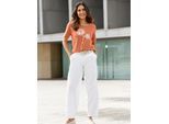7/8-Jeans CLASSIC BASICS, Damen, Gr. 24, Kurzgrößen, weiß, 100% Baumwolle, unifarben, lang, Jeans