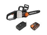 Worx Nitro WG350E - Akku-Kettensäge - 30 cm Schwert- 20V/4Ah