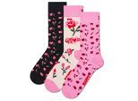Damen Socken Mehrfarbig