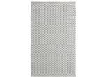 Aquanova Badteppich Maks, Hellgrau, Textil, 60x100 cm, für Fußbodenheizung geeignet, Badtextilien, Badematten