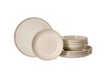 Ritzenhoff Breker Tafelservice Olivia, Creme, Keramik, 8-teilig, 22x29x28 cm, Essen & Trinken, Geschirr, Geschirr-Sets, Tafelservice