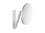 Keuco iLook_move Kosmetikspiegel 17612170000 5-fach Vergrößerung, Ø 212 mm, Aluminium-finish