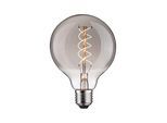 PAULMANN LED-Leuchtmittel "Rustic Shine G95 170lm 4,2W 1800K S smoke 230V", anthrazit, L:13,5cm Ø:9,5cm, Leuchtmittel