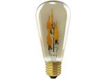 SEGULA LED-Filament "LED Rustika big up smokey grau, E27", smokey, L:14,5cm Ø:6,5cm, Leuchtmittel