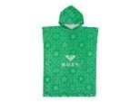 Badeponcho ROXY "Rg Stay Magical Printed", grün (katydid hippie hour rg), Obermaterial: 100% Baumwolle., Hausmäntel