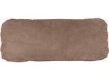 Dekokissen DIE PLANBAR "PN-EM18063 Nierenkissen bestehend aus 1 Stk.", braun (chai), B:58cm H:25cm L:15cm, Leder, Dekokissen_Sitzkissen_Kissenhüllen, hochwertiges Nubuk-Anilin-Leder