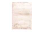 Teppich KAYOOM "Subb 925", beige (elfenbein), B:200cm H:48mm L:290cm, Polyester, Teppiche, Teppich, Hochflor, Kanninchen Fell Haptik, alle Räume, leichter Glanz