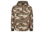 Anorak BRANDIT "Brandit Herren Pull Over Windbreaker", Herren, Gr. XL, grün (woodcamo), 100% Polyamid, unifarben, normal, ohne Ausschnitt, Jacken