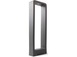 Pollerleuchte PACO HOME "CRABO", grau, B:5,4cm H:30cm L:16cm T:5,4cm, Leuchten, Outdoor Standleuchte LED Außenleuchte Garten IP54 Terrasse