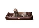 Tierlando CLIFFORD SOFT orthopädisches Hundebett braun 85 cm, 16 cm, 60 cm
