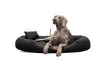 Tierlando TIFFANY Couture - Orthopädisches Hundebett braun 1,45 m, 20 cm, 1,05 m