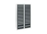 Stumpf Schubladenschrank Serie T-100/35-1, RAL 7035/7016, 30 Schubladen ; Stumpf Metall (8154771)