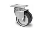 CASCOO Doppel-Lenkrolle ø 75 mm Serie P2T2 Gleitlager (SDPE1C0075P2T2P0N)