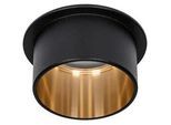 Deckenleuchte Coin Gil in Schwarz/Goldfarben max. 6 W Deckenlampe