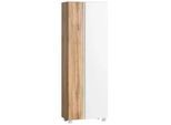 Hochschrank Varese ca. 65x180 cm Weiß/Eiche