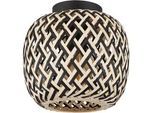 Deckenleuchte Colly Naturfarben/Schwarz max.15Watt Deckenlampe