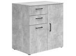 Kommode Multistauraum Betonoptik