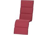 Siena Garden Liegenauflage Rot