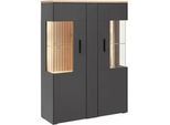Highboard Alara Eiche/Anthrazit
