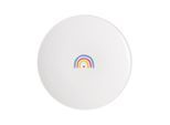 Frühstücksteller VILLEROY & BOCH "Frühstücksteller Be Happy With Love ø 21,2 cm bunt", bunt, Speiseteller