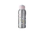 Trinkflasche MEPAL "Thermoflasche Flip-Up Campus 350 ml", rosa (flowers, butterflies), 350ml, Trinkflaschen, Trinkflasche