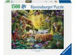 Puzzle RAVENSBURGER "Idylle am Wasserloch", bunt, Puzzles, KinderB:80cm H:60cm, Pappe, Made in Germany, B:80cm H:60cm