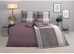 Bettwäsche TOM TAILOR HOME "Lenny in Gr. 135x200 oder 155x220 cm", lila (mauve), B/L: 155cm x 220cm, 1 Stk., 1 Stk., Renforcé, B/L: 80cm x 80cm, 3, Renforcé, Obermaterial: 100% Baumwolle, Bettwäsche, Bettwäsche, mit GRATIS-Zugabe: Kissenhülle 1tlg., in Biber und Renforcé erhältlich