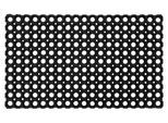 Fußmatte KAYOOM "Clean Way 125", schwarz, B:60cm H:18mm L:80cm, Gummi, Teppiche, Fußmatte, Türmatte, Gummi Matte, schmutzabweisend, Eingang