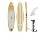 Inflatable SUP-Board YEAZ "SUP Board LE CLUB - EXOTRACE -", gelb, Wassersportboards