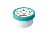 Lunchbox MEPAL "Fruchtbox mit Gabel Campus 300 ml", bunt (animal friends), Lebensmittelaufbewahrungsbehälter, Lunchbox