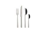 Besteck-Set VILLEROY & BOCH "Tafelbesteck Louis 24er Set silber", silber, Essbesteck-Sets