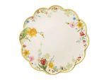 Tortenplatte VILLEROY & BOCH "Tortenplatte Spring Awakening ø 32,6 cm bunt", bunt, Porzellan, Servierplatten, Tortenplatte